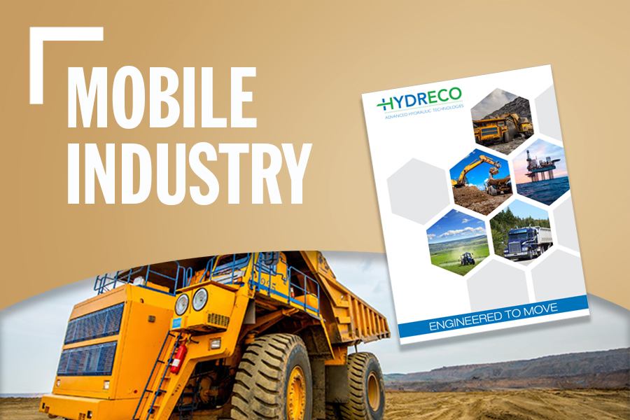 Mobile Industry Banner With Dump Truck Background