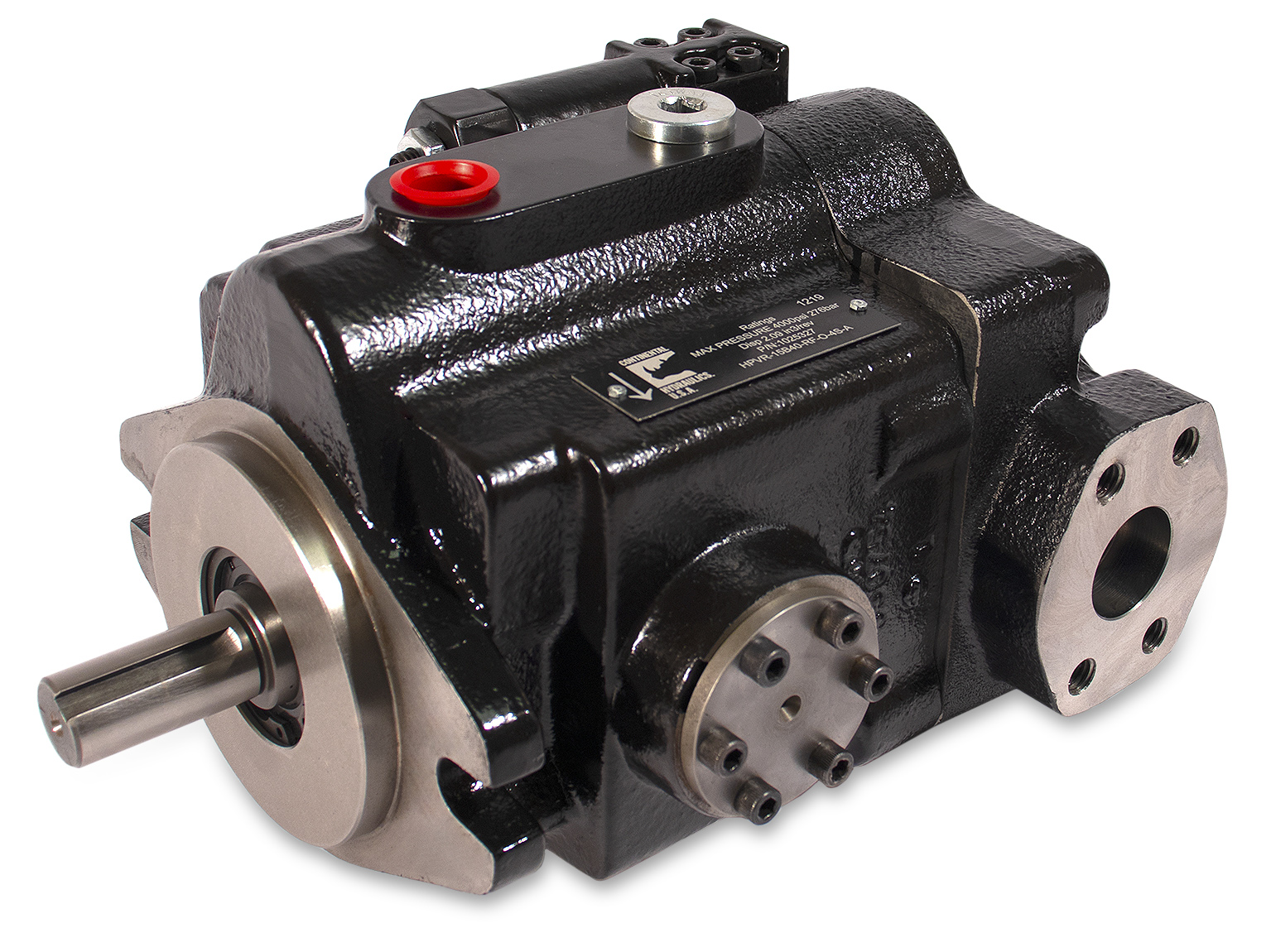 HPVR open-circuit piston pump product; white background