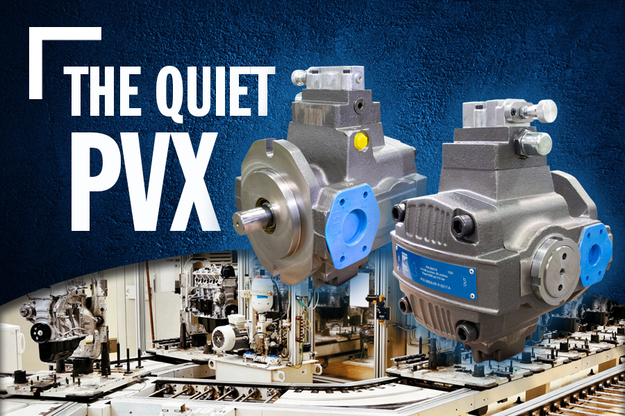 PVX Vane Pumps Are Quiet.